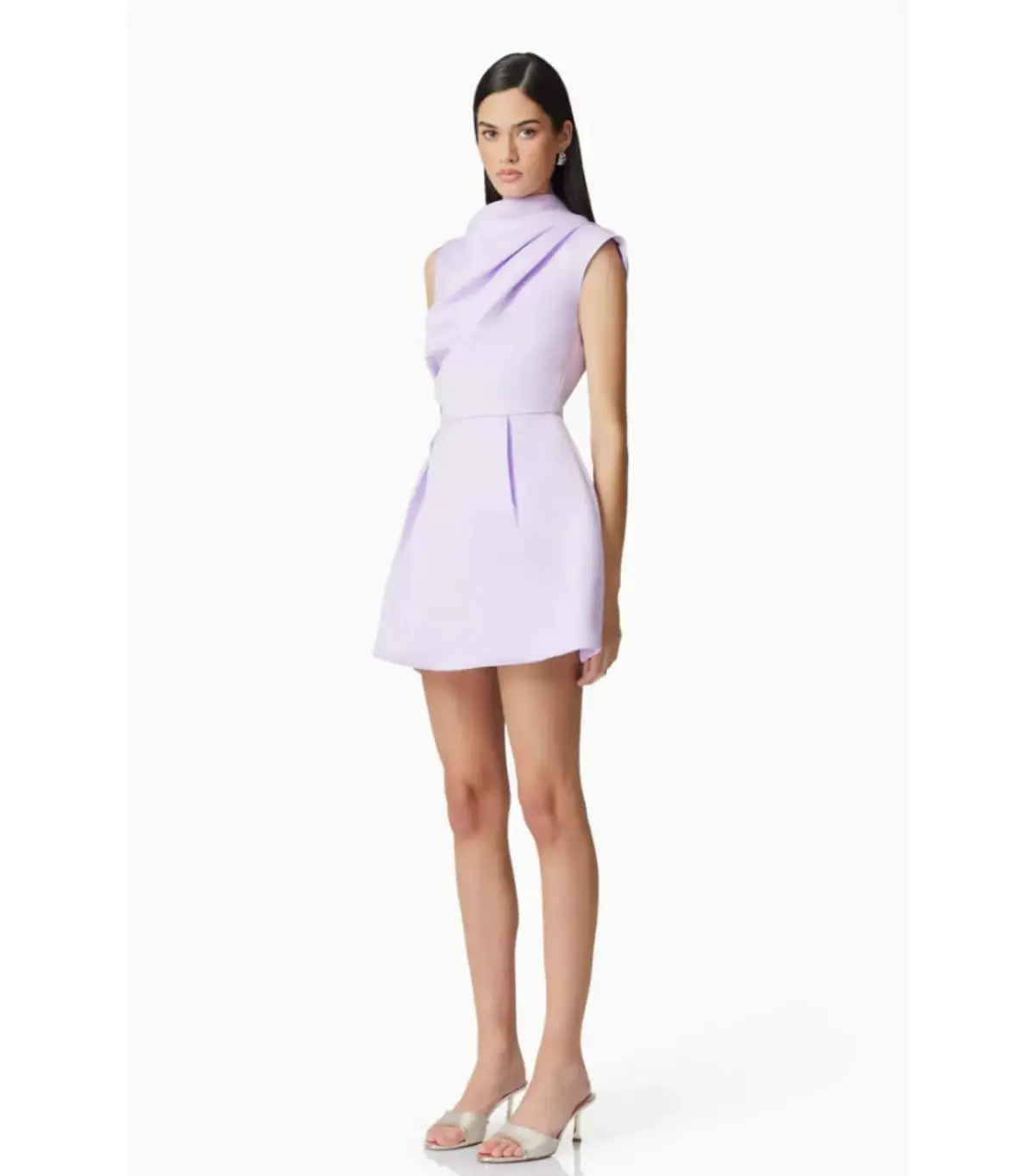 Elliatt Marissa Mini Dress in Purple Size AU 12 - Image 2