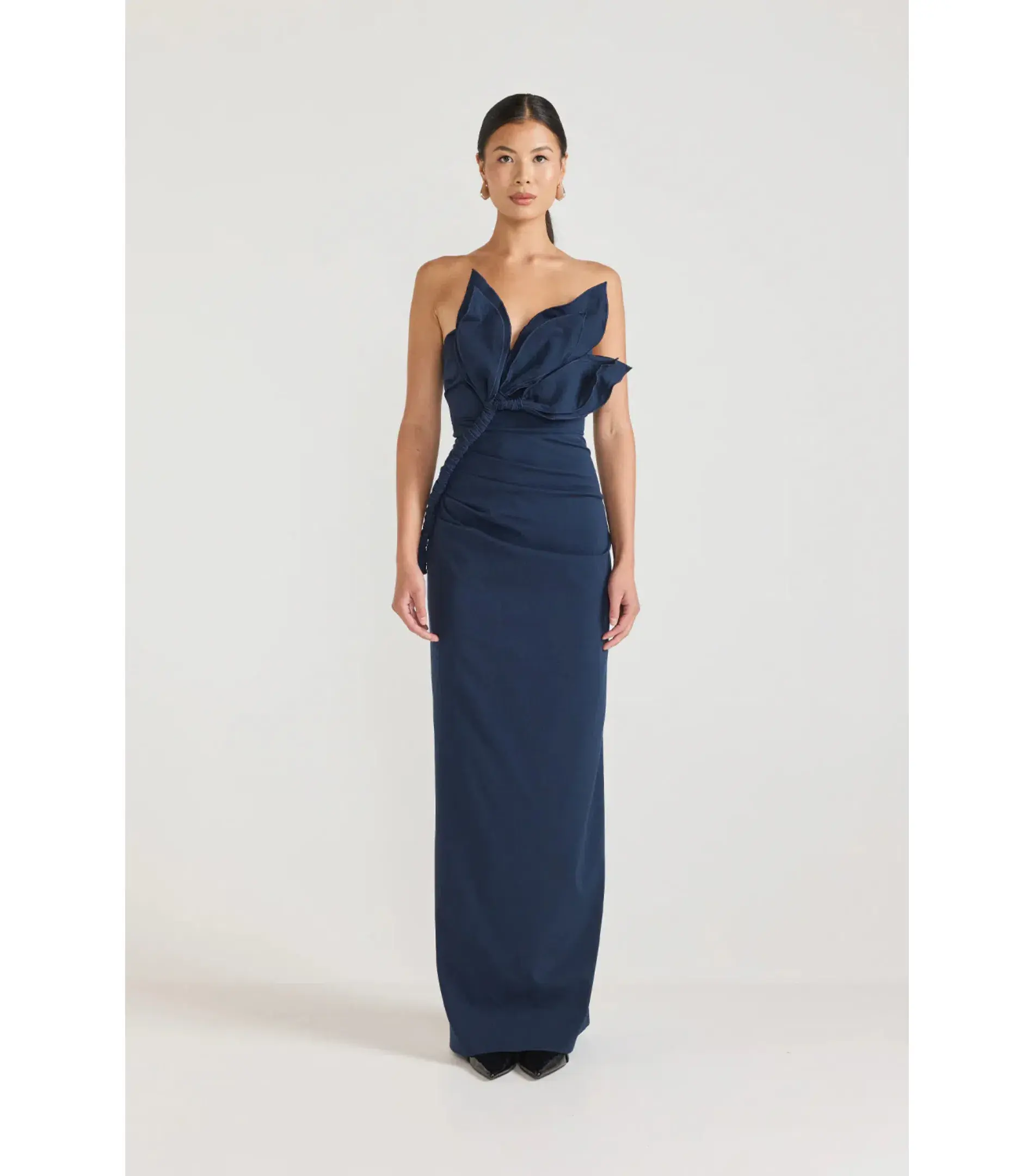 Tojha Zimran Maxi Dress in Navy Size AU 12 - Image 1