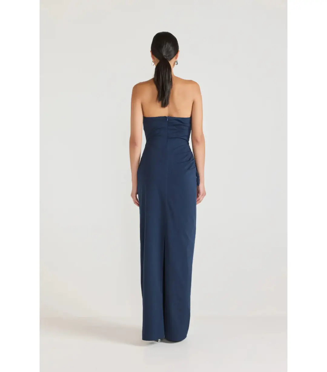 Tojha Zimran Maxi Dress in Navy Size AU 12 for rent on The Volte - main image