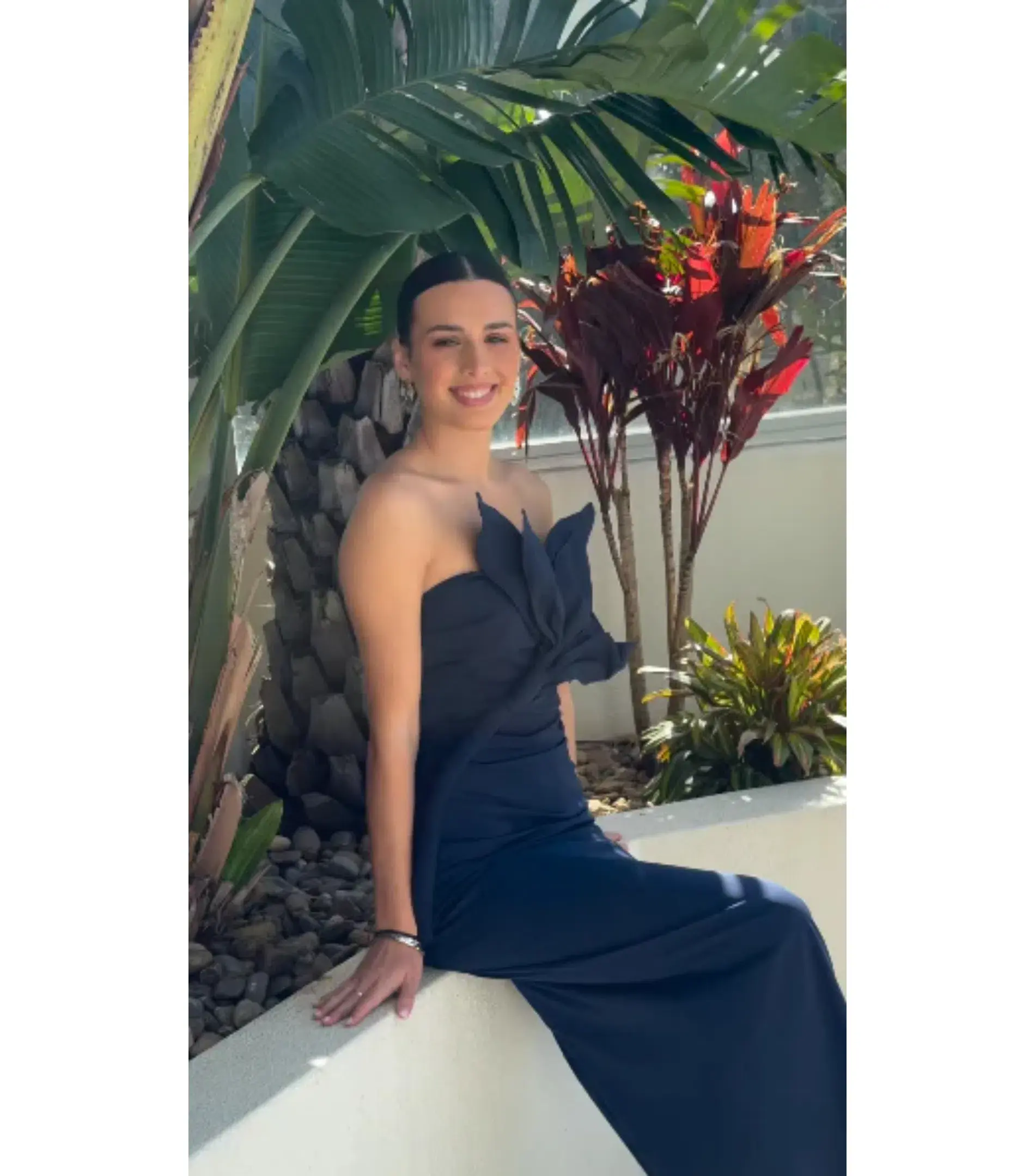 Tojha Zimran Maxi Dress in Navy Size AU 12 - Image 10