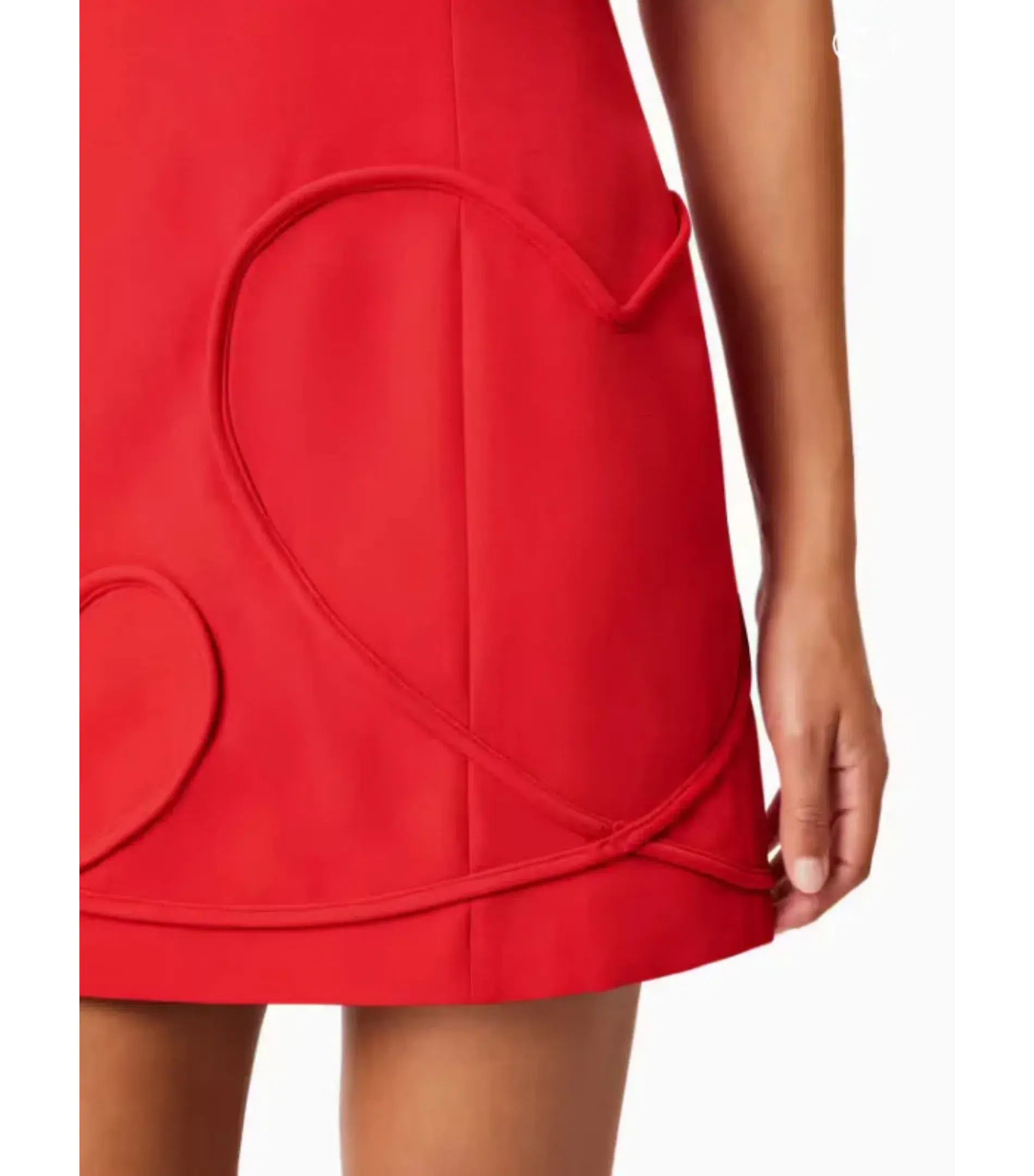 Elliatt Buttercup Mini Dress in Red Size AU 10 - Image 6