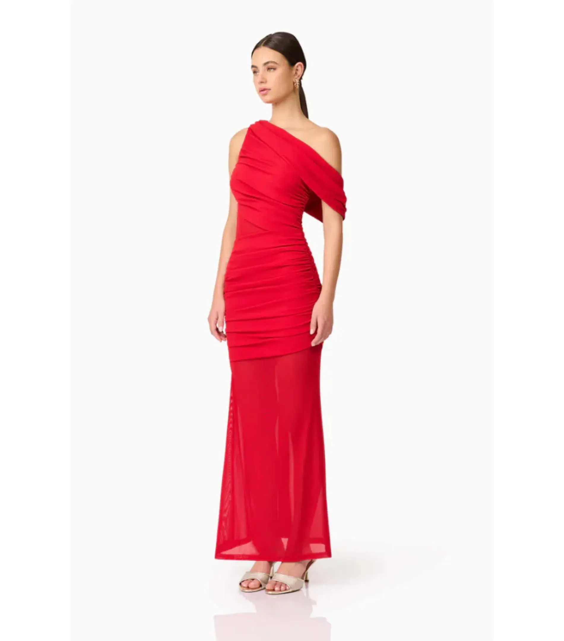 Elliatt Darya Maxi Dress Red Size AU 8 - Image 2