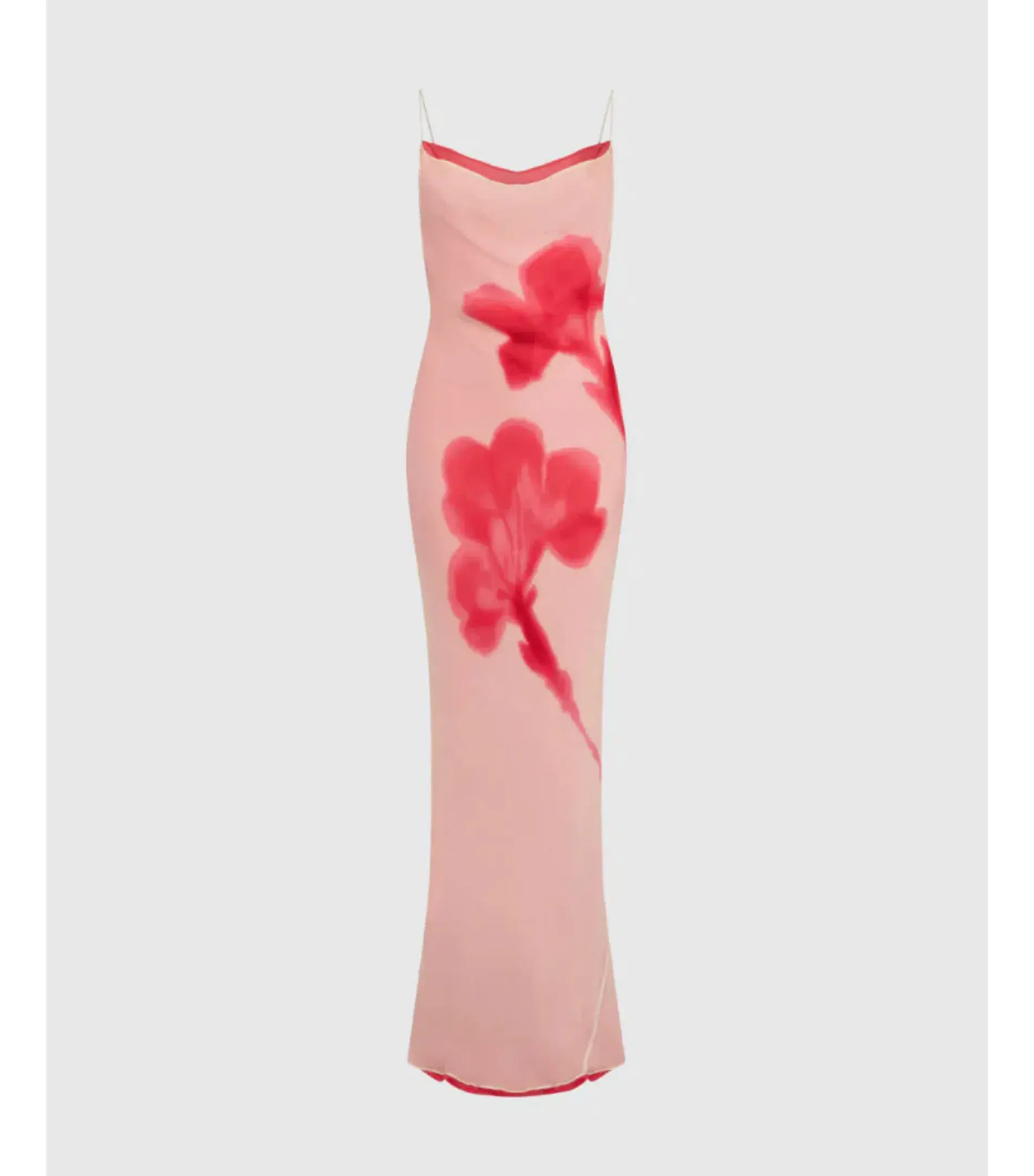 Rat & Boa Corali Maxi Dress Pink Floral Size AU 10 - Image 5