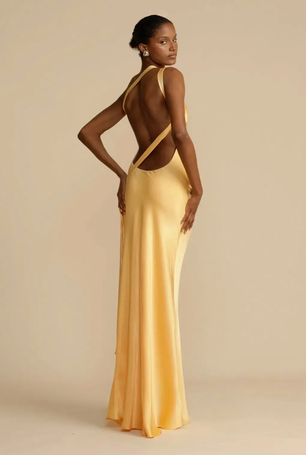 Arcina Ori Monique Dress Sunshine Yellow Size L / AU 12 - Image 2