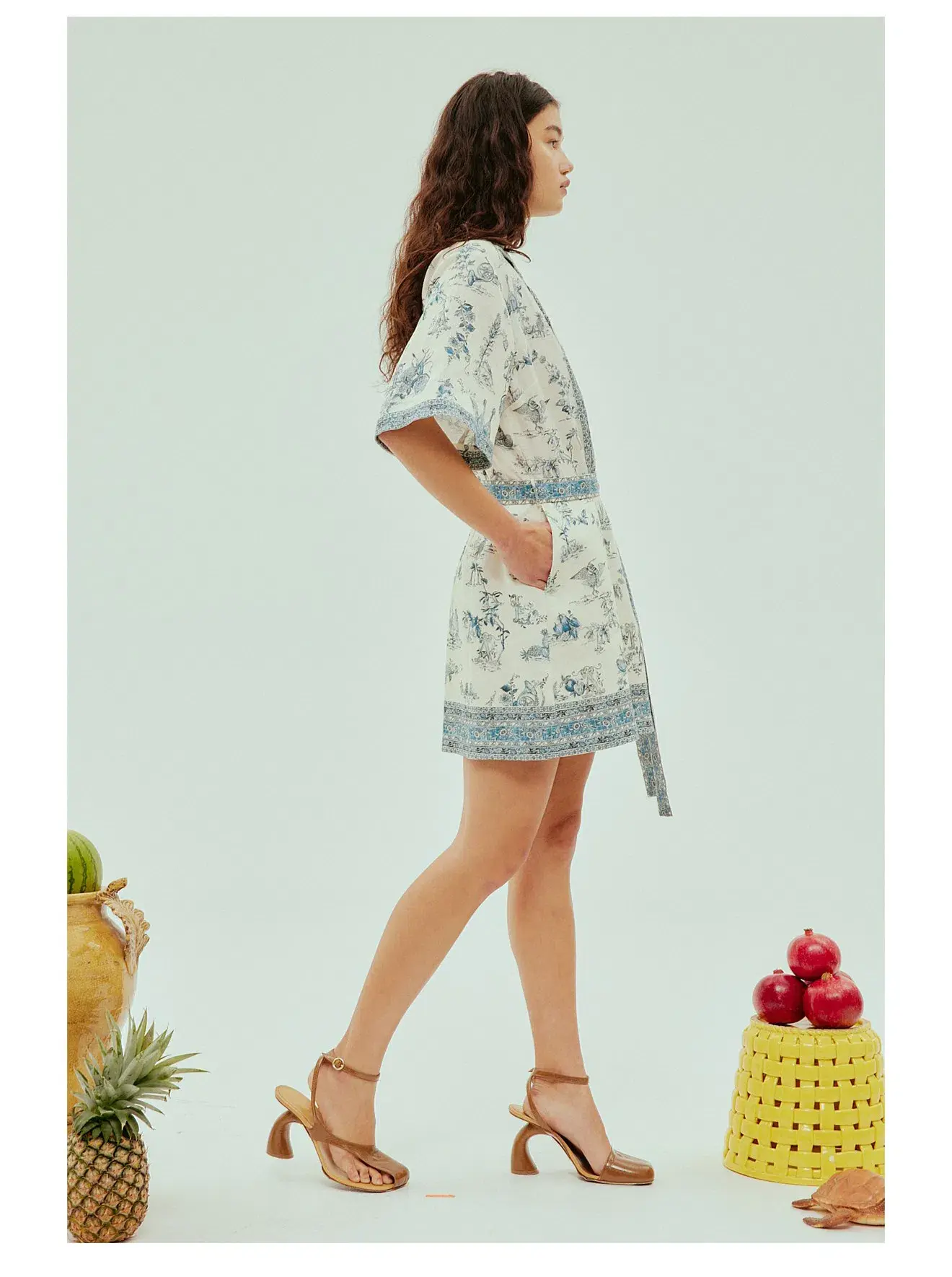 Alemais Casa Mini Dress - size 10 - Image 3