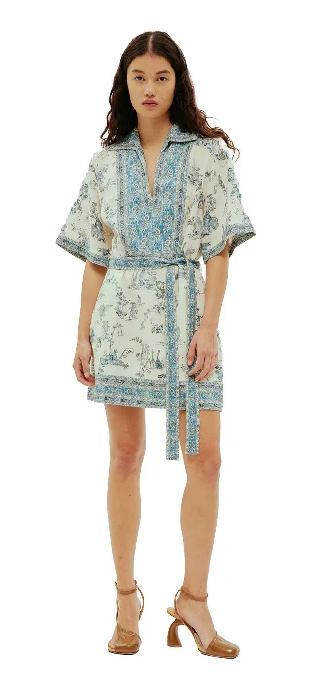 Alemais Casa Mini Dress - size 10 - Image 1
