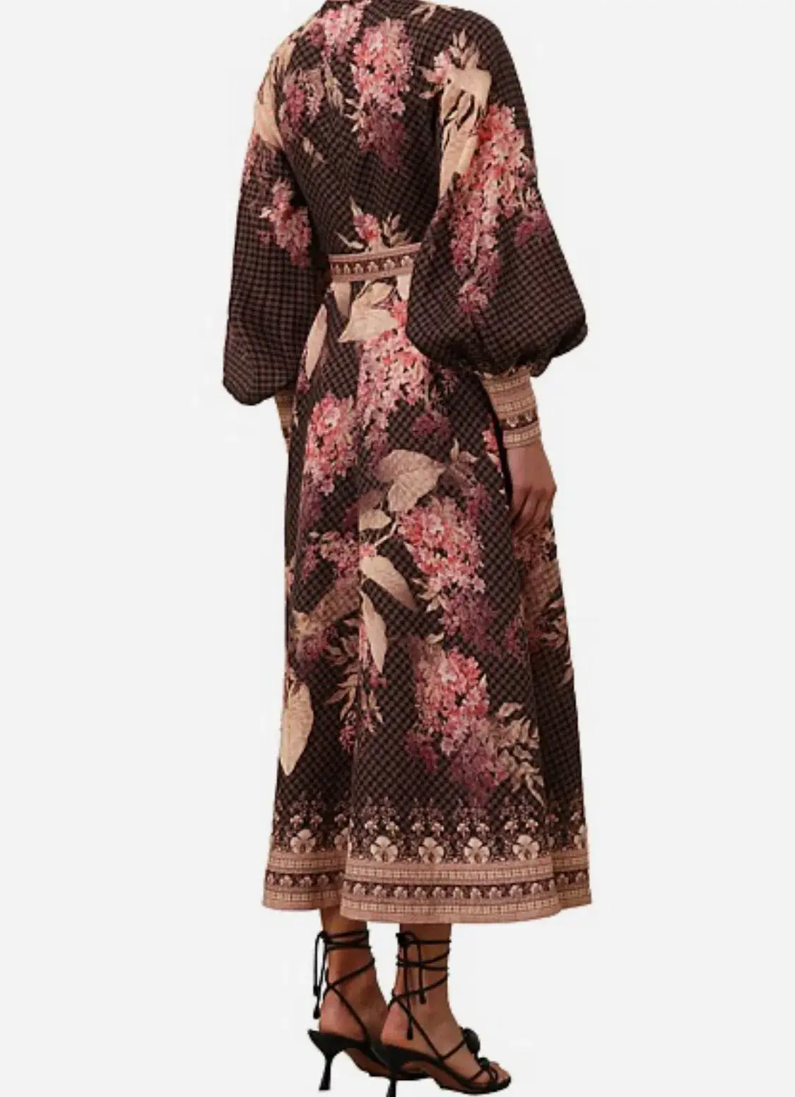 Zimmermann Illuminate floral linen midi dress - size 1 - Image 8