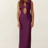 Ance Gria Passable Dress in Plum, size S (AU size 8) - Image 2