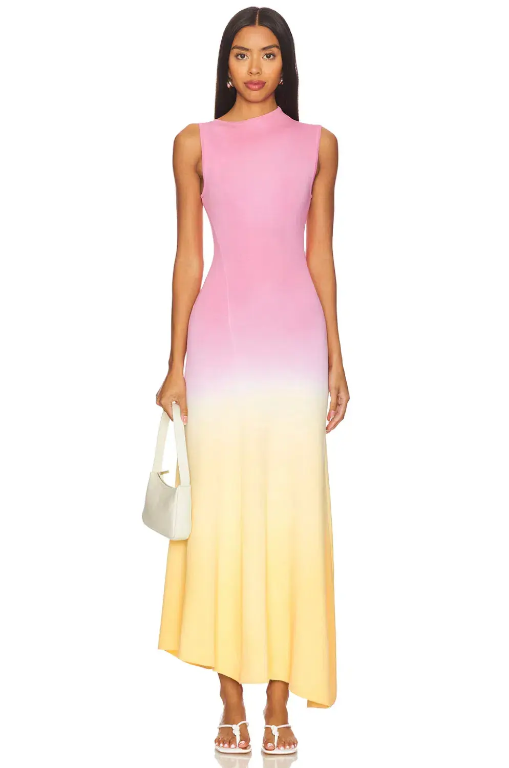 Acler Orkney Midi Dress Multi Size 8 - Image 1