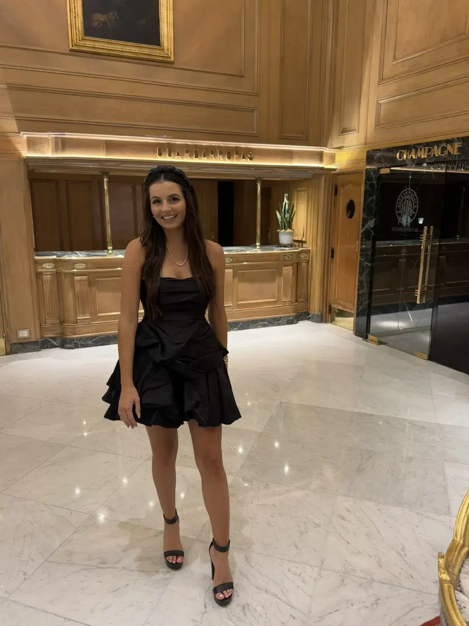 Aje Daybreak Strapless Mini Dress Black Size  8 - Image 1