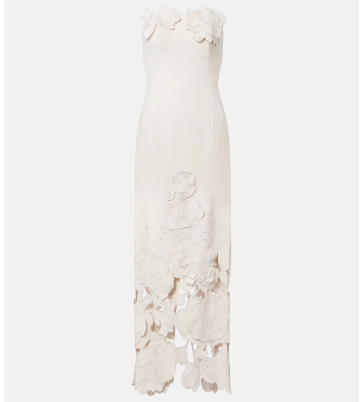 Leo Lin Rayna Dress White  Size 8 - Image 2