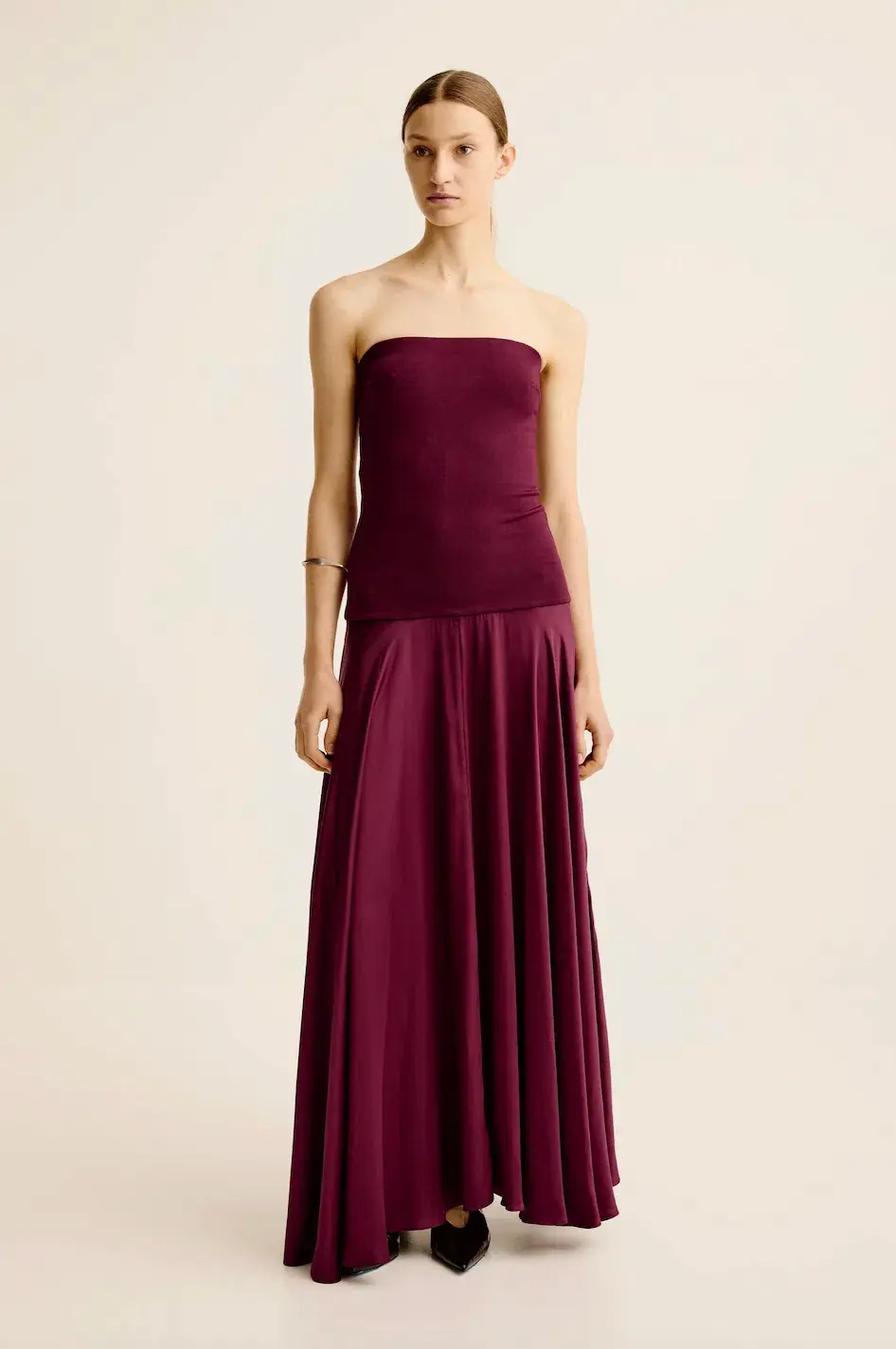Esse Studios Illi Band Maxi Dress in Shiraz Size 8 - Image 1