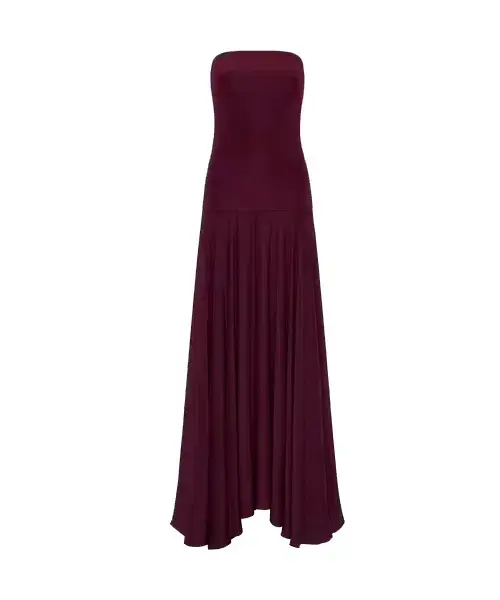 Esse Studios Illi Band Maxi Dress in Shiraz Size 8 - Image 3