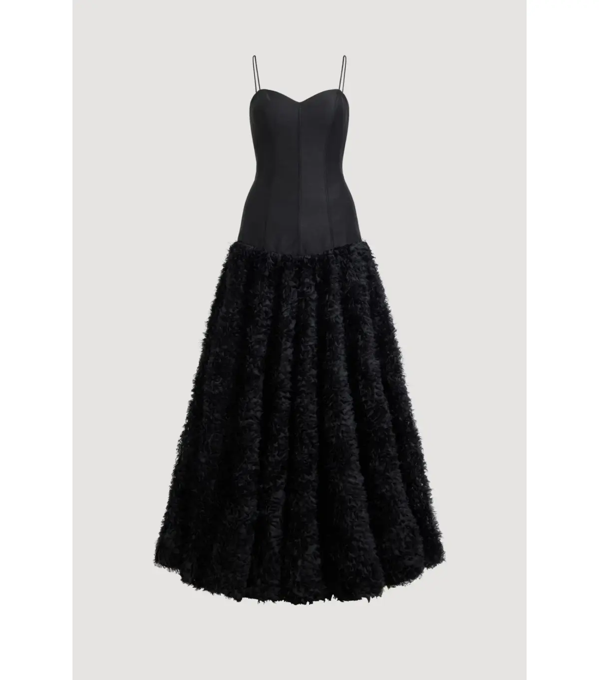 Aje Colette Corset Textured Maxi Dress Black Size AU 12 - Image 6