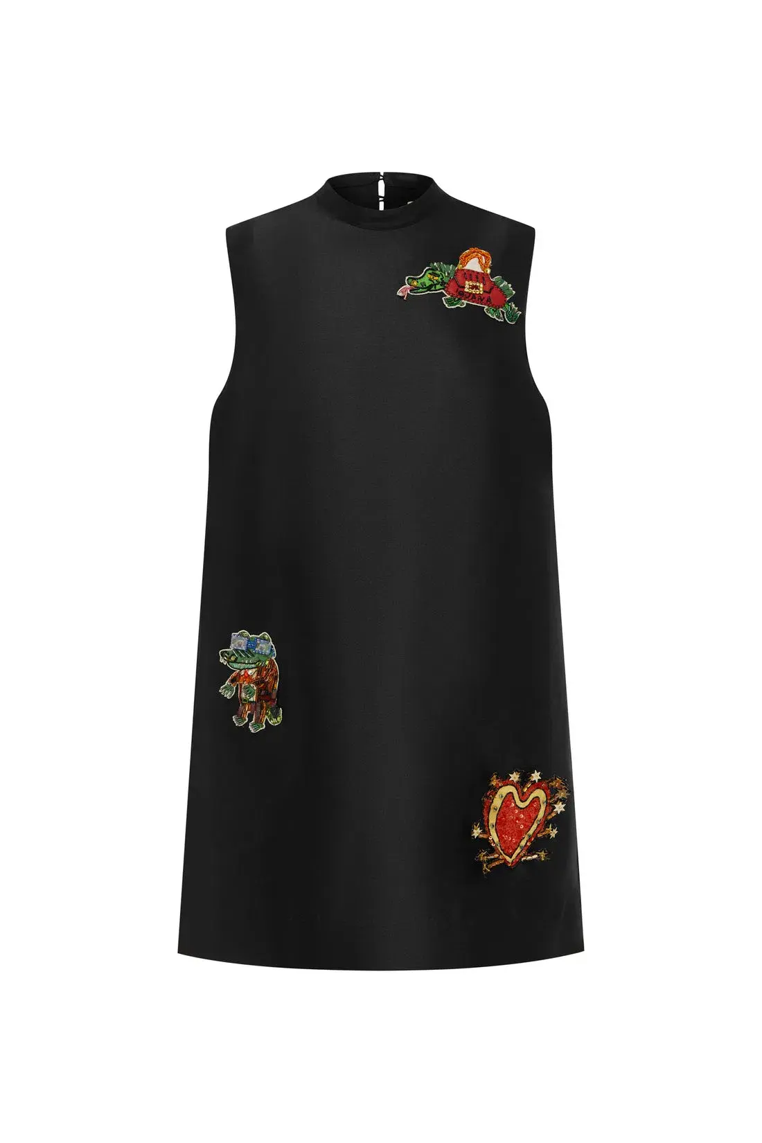 Alemais Ginger Embellished Mini Dress- 14 - Image 1