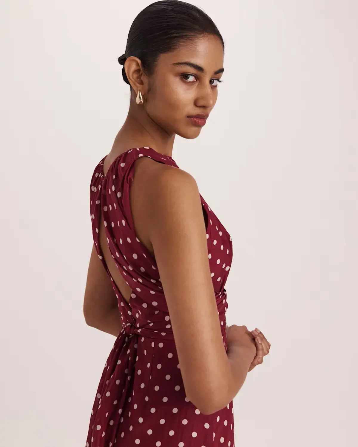 Saba Tilda Silk Cotton Maxi Dress  - Image 3