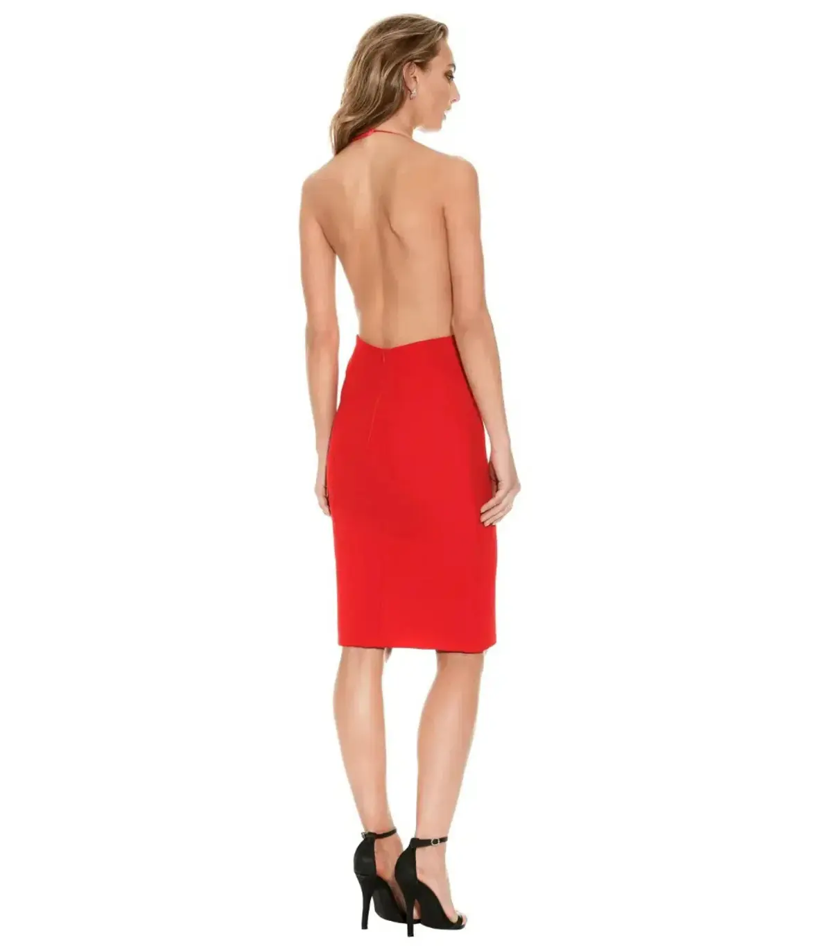 Natalie Rolt Mila Midi Dress in Rust Size AU 10 - Image 2