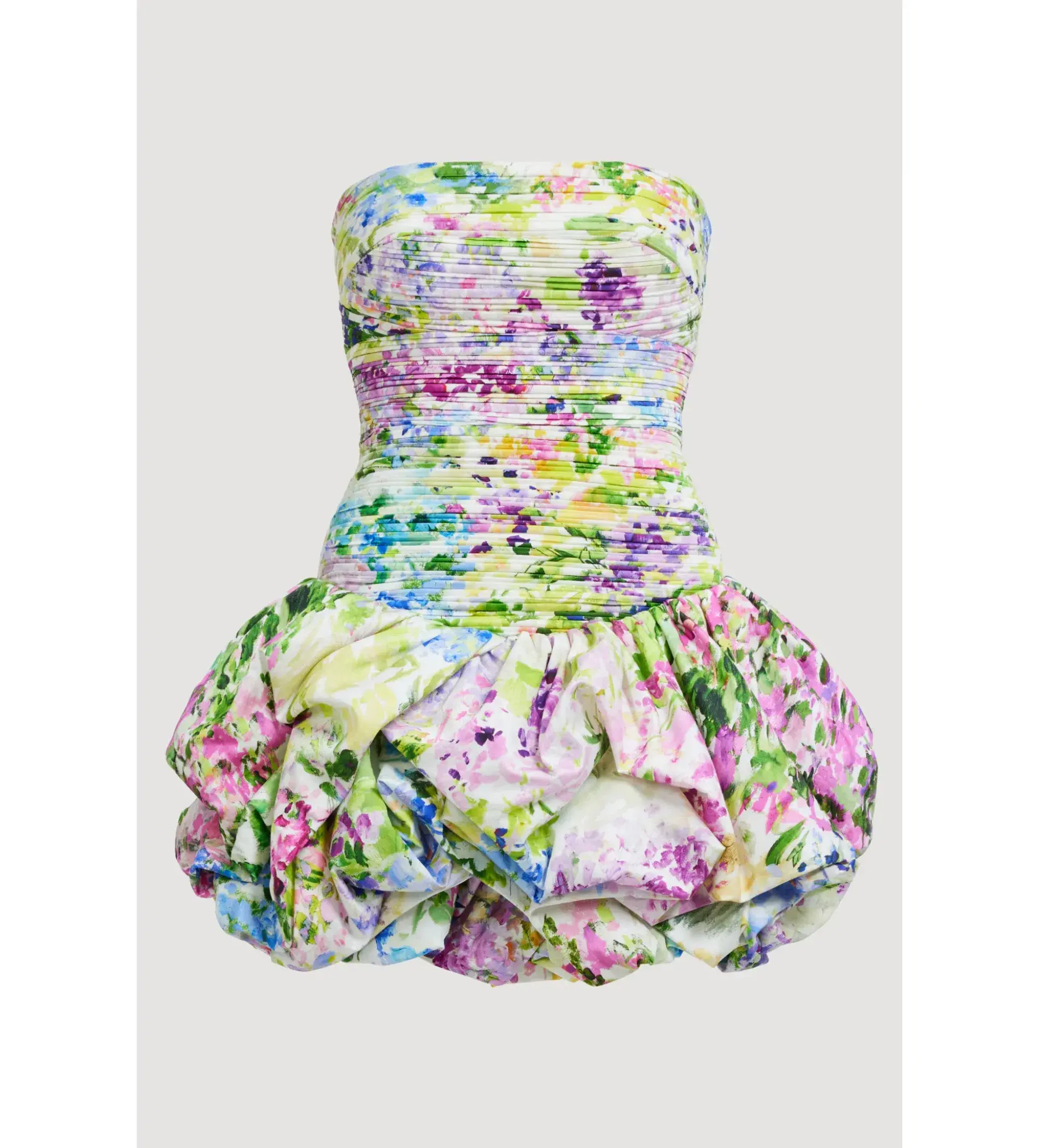 Aje Violette Bubble Hem Mini Dress Lavandula Size 10 - Image 3