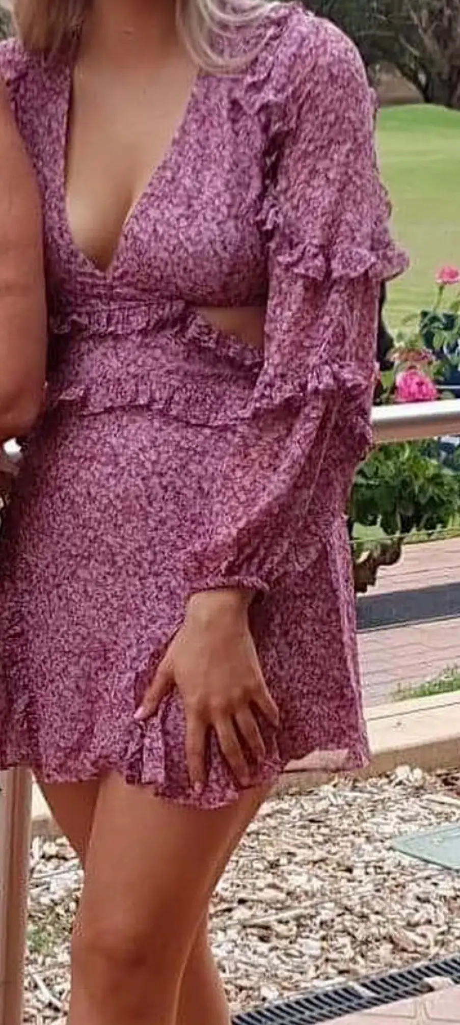 Cut out mini dress  - Image 2