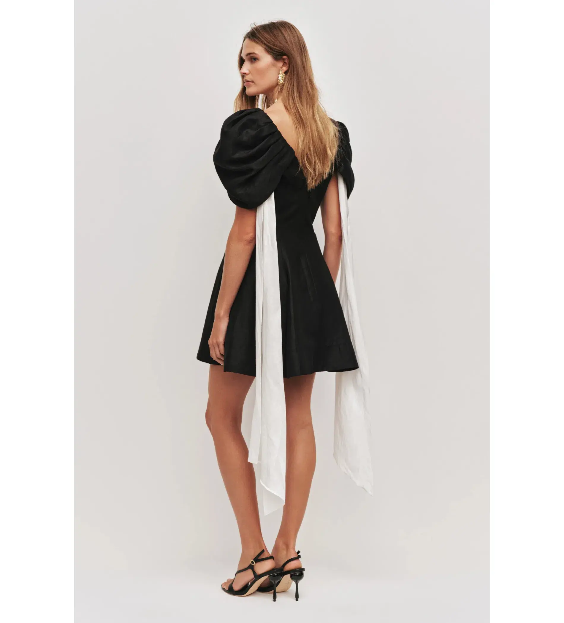 Aje Bisou Mini Dress Black Size 8 - Image 2