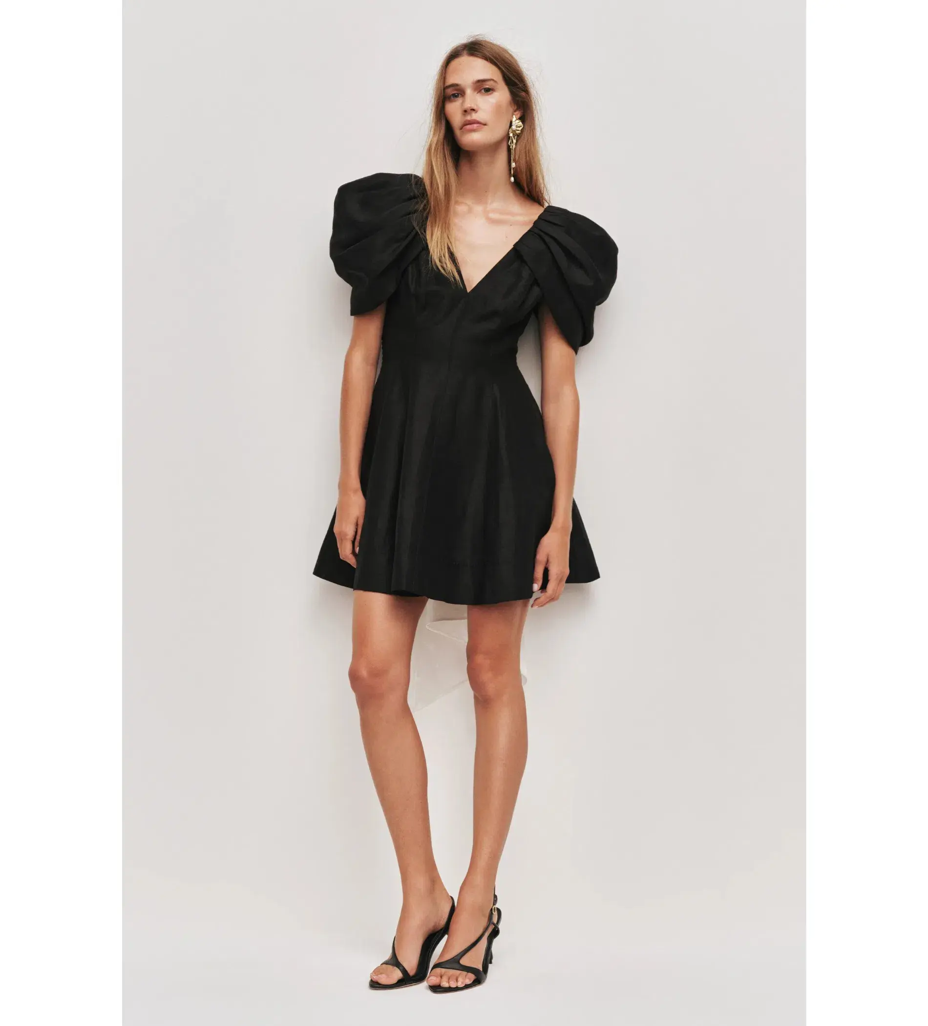 Aje Bisou Mini Dress Black Size 8 - Image 1