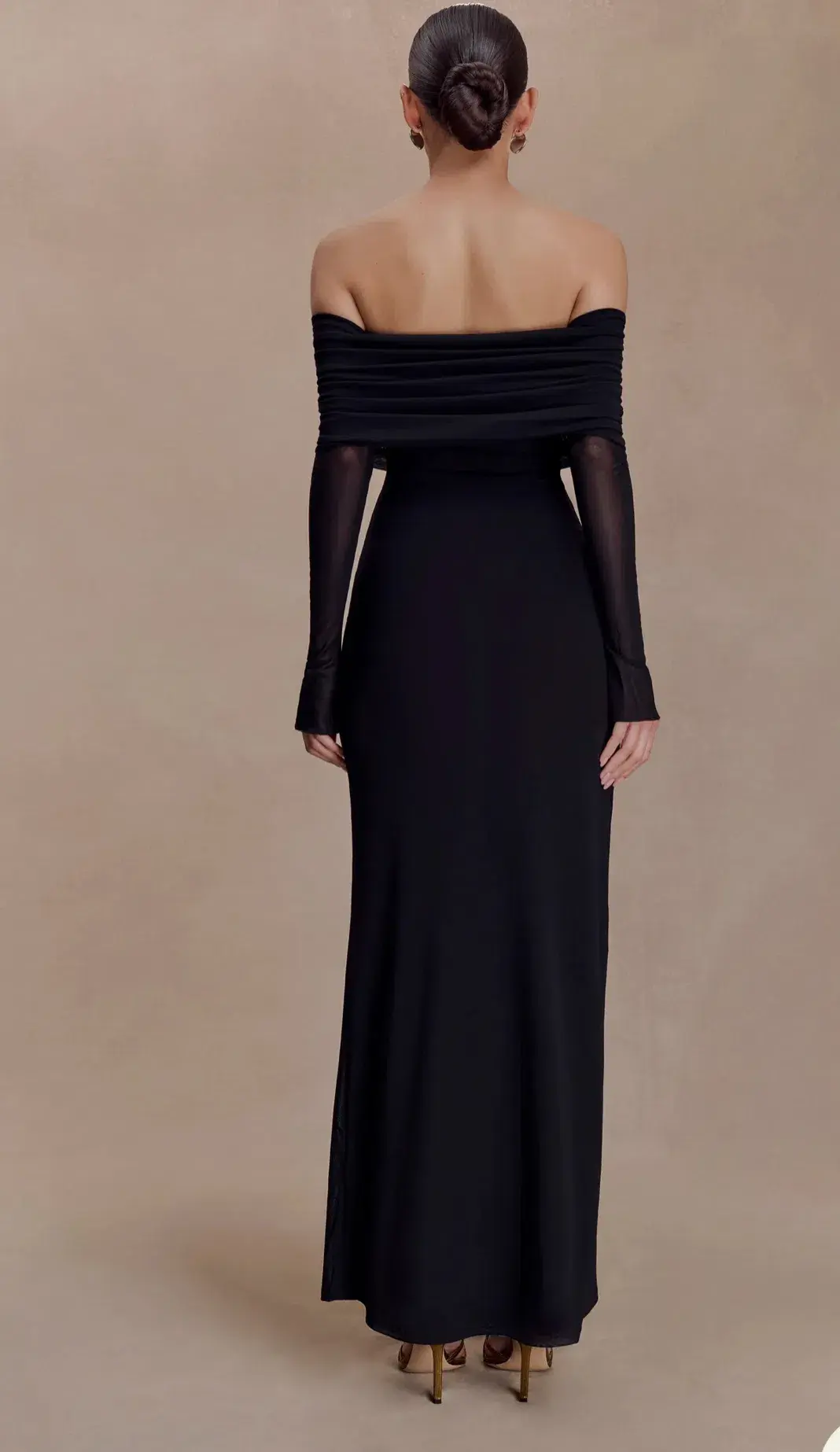 Meshki Josie Off Shoulder maxi dress size 8 - Image 3