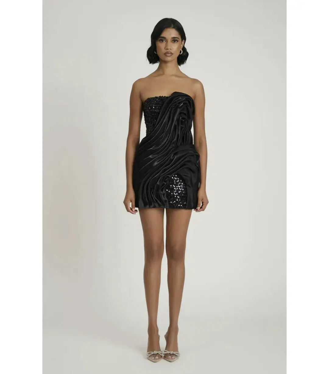 Eliya The Label Naya mini Dress Black Size XS / AU 6 for rent on The Volte - main image