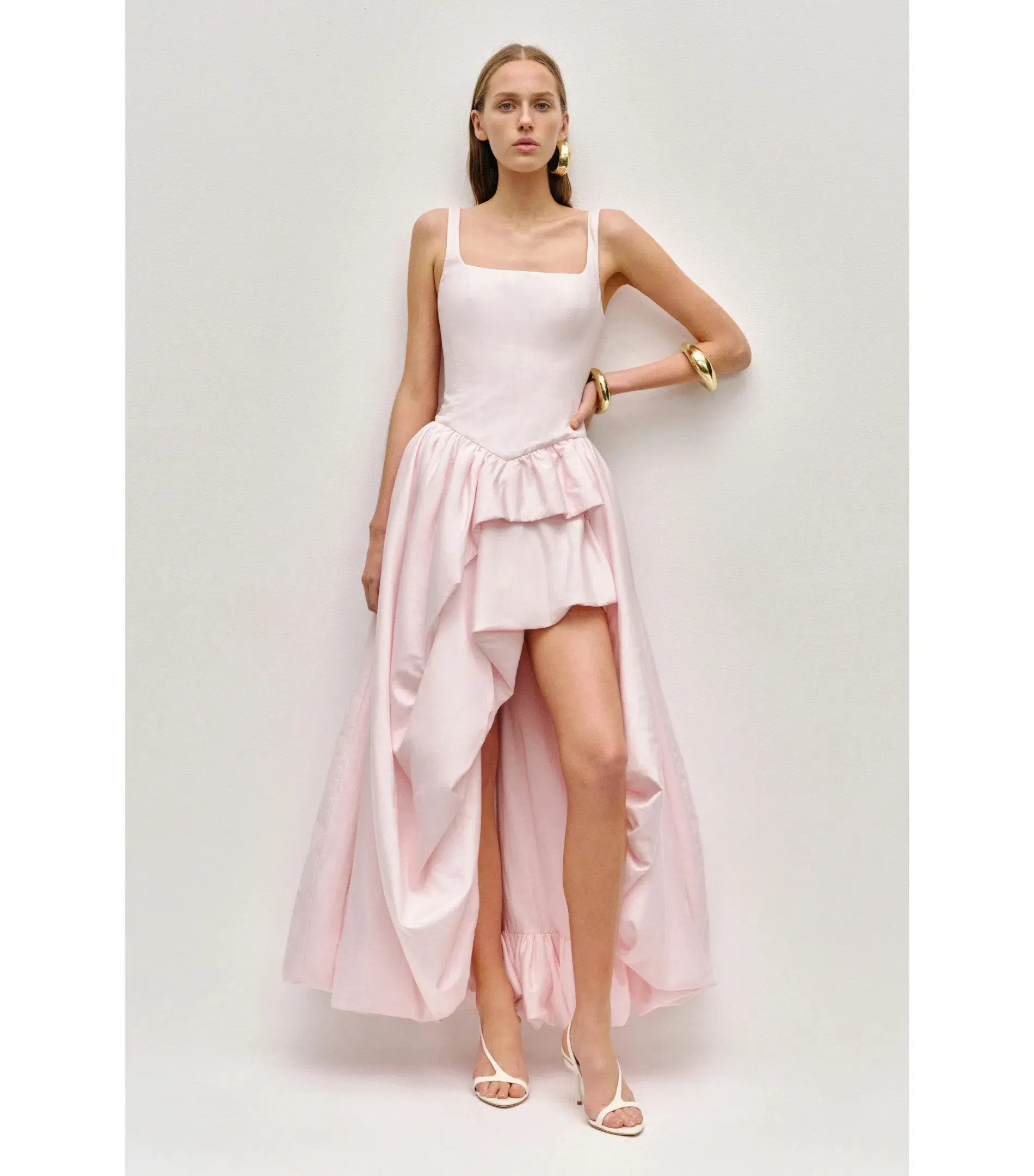 Aje Alani Maxi Gown Pastel Pink Size AU 8 - Image 1