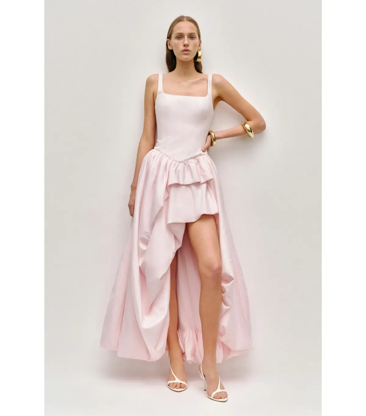 Aje Alani Maxi Gown Pastel Pink Size AU 6 - Image 1
