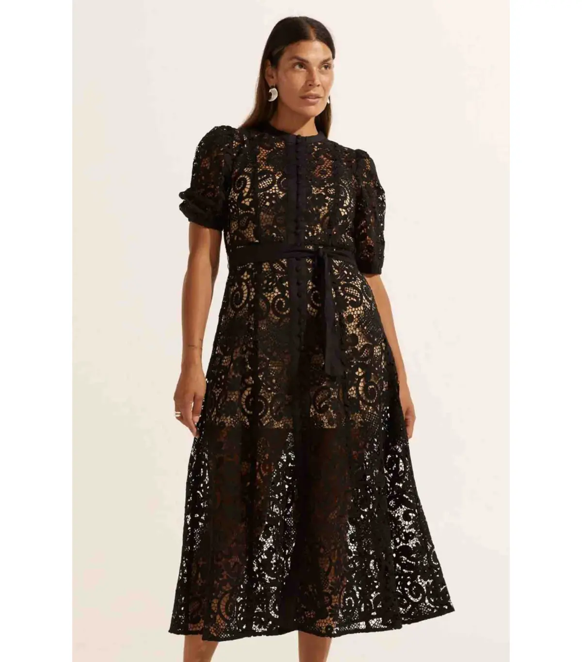 Zoe Kratzmann Lyric Midi Dress Black Size 0 / AU 6 - Image 3