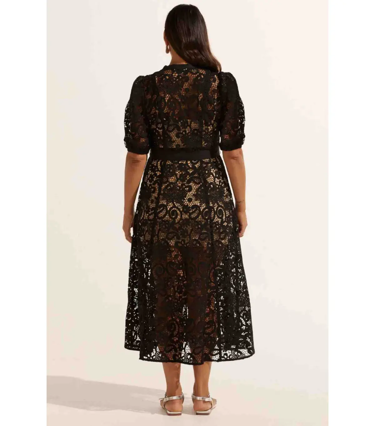 Zoe Kratzmann Lyric Midi Dress Black Size 0 / AU 6 - Image 2