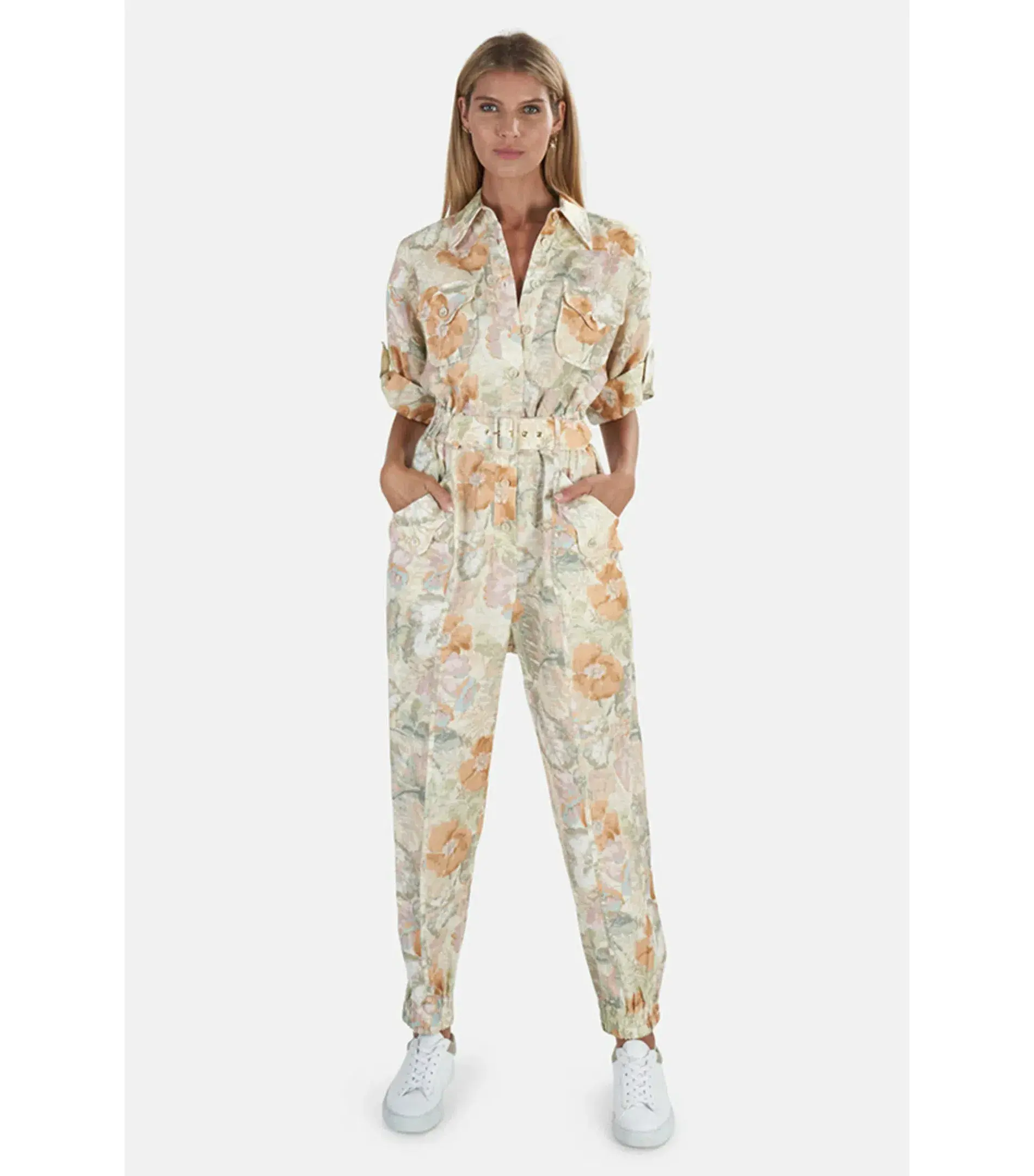 Zimmermann Glassy Boilersuit Washed Floral Size 1 / AU 10 - Image 1