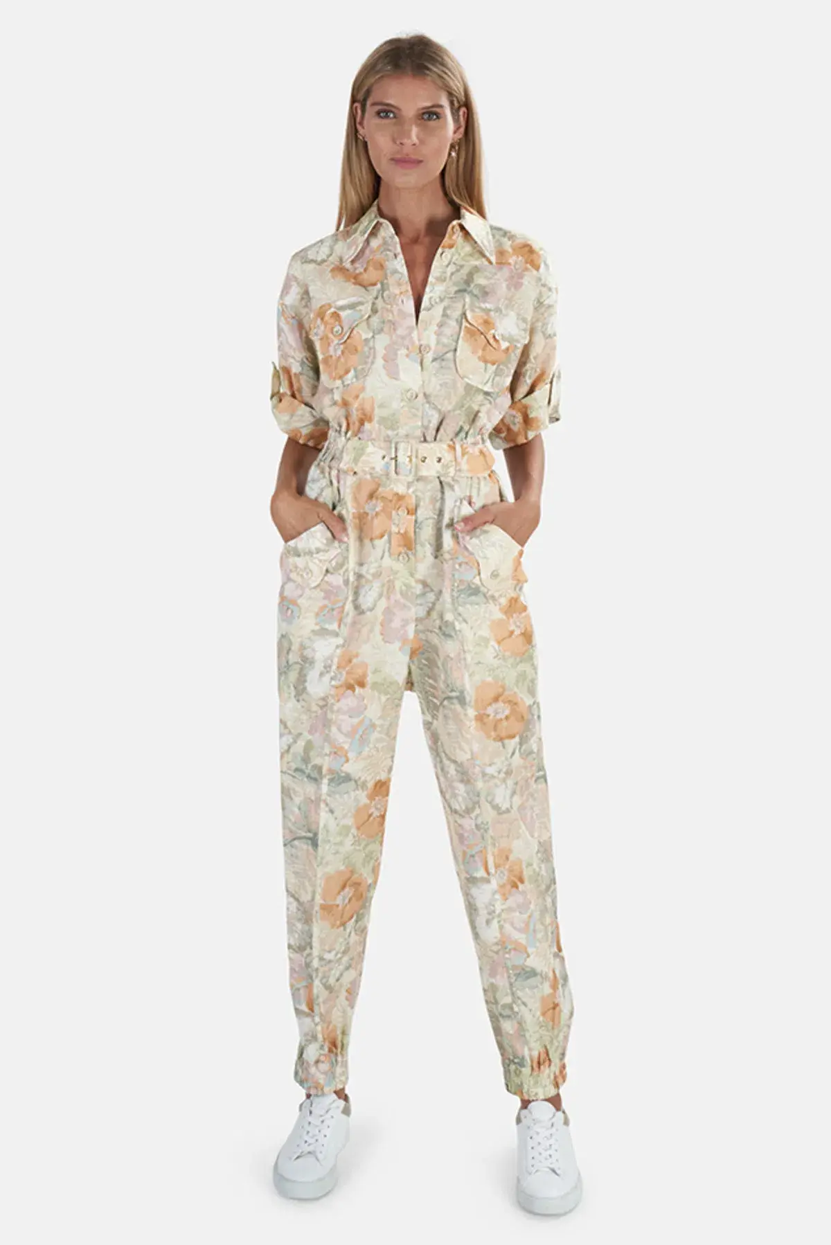 Zimmermann - Glassy boilersuit - washed floral  - Image 1