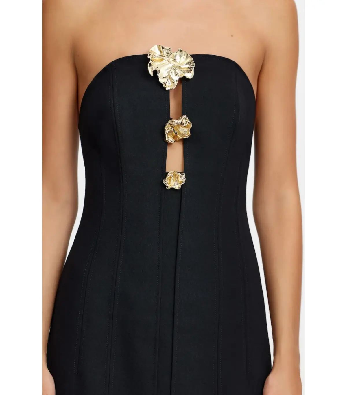 Acler Hawick Maxi Dress Black Size AU 8 - Image 4