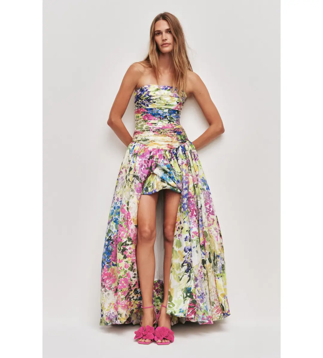 Aje Dahlia Gown Lavandula Size 14 for rent on The Volte - main image