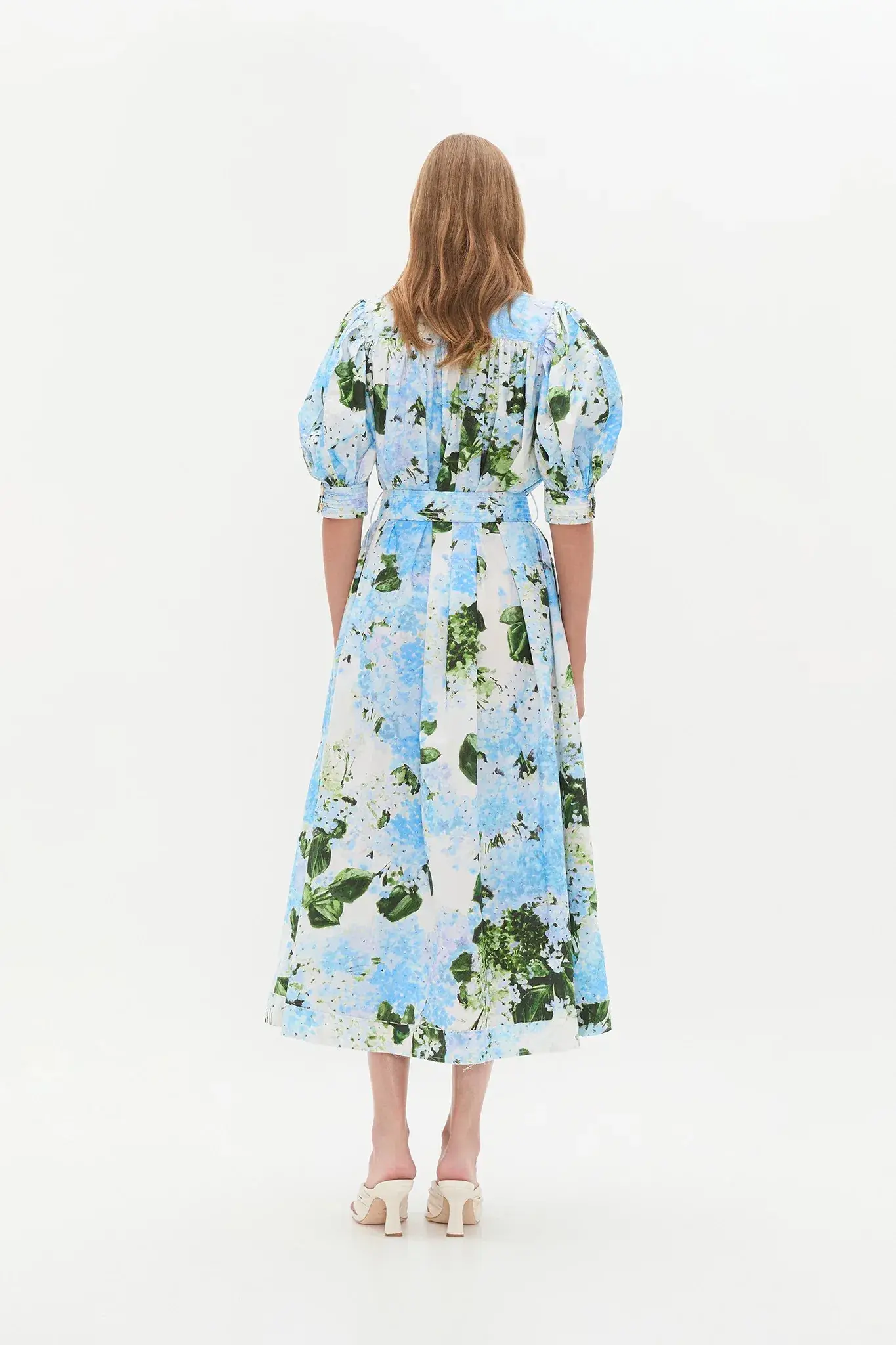 Aje Manifest Midi Dress Blue Size 10 - Image 5