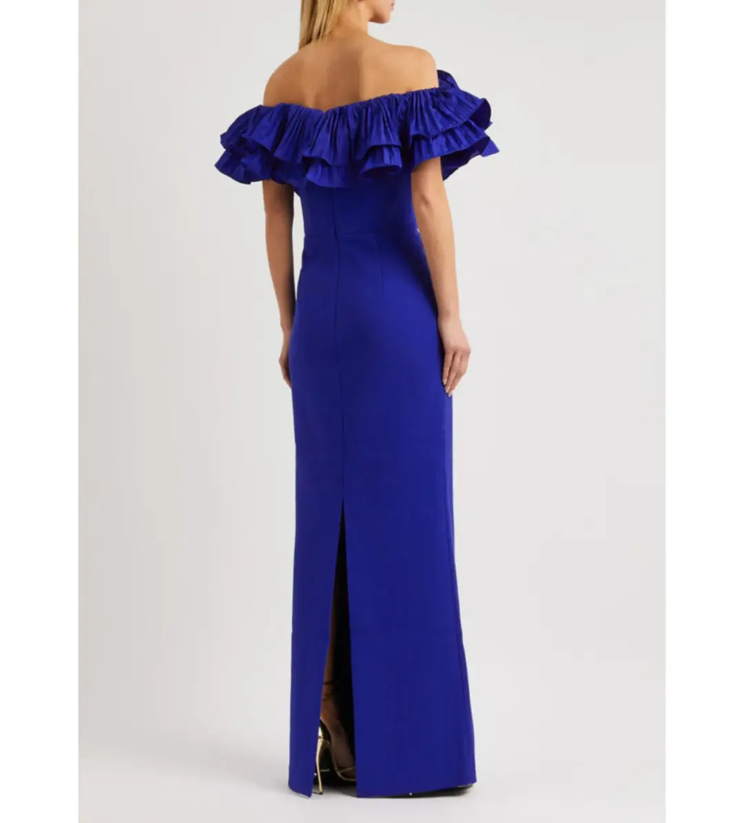 Rebecca Vallance Cora Gown Blue Size 14  for rent on The Volte - main image