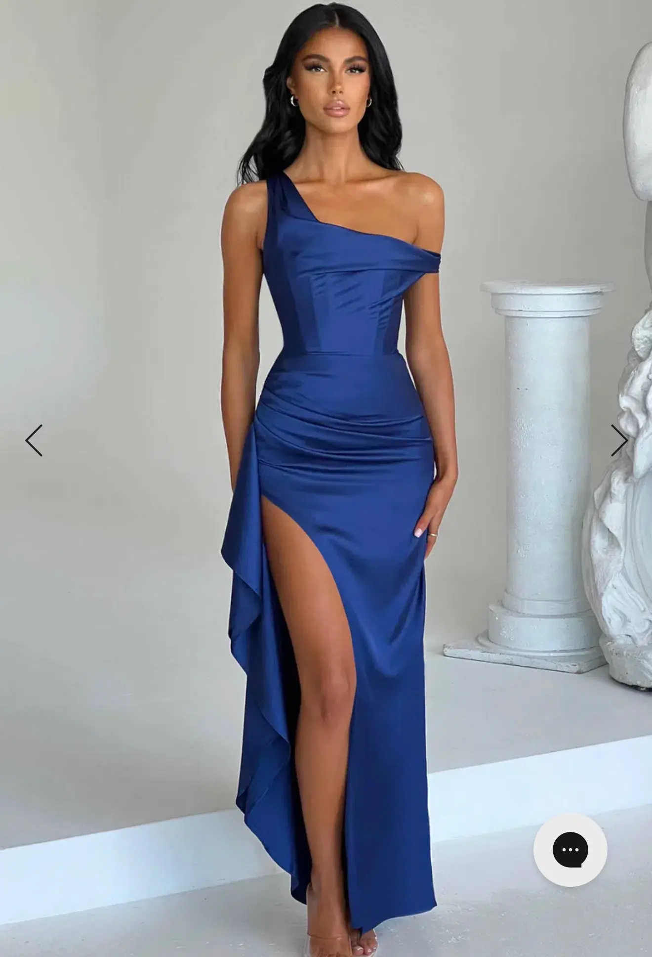 Juliene Maxi Dress - Navy XXL - Image 1
