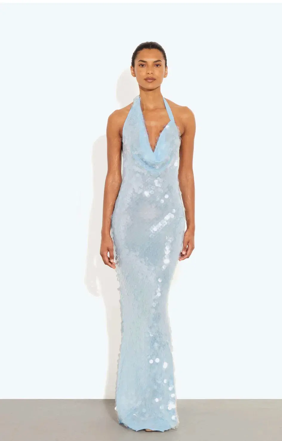 Rat and Boa Anais Dress in Cornflower Blue Size Medium - Image 1
