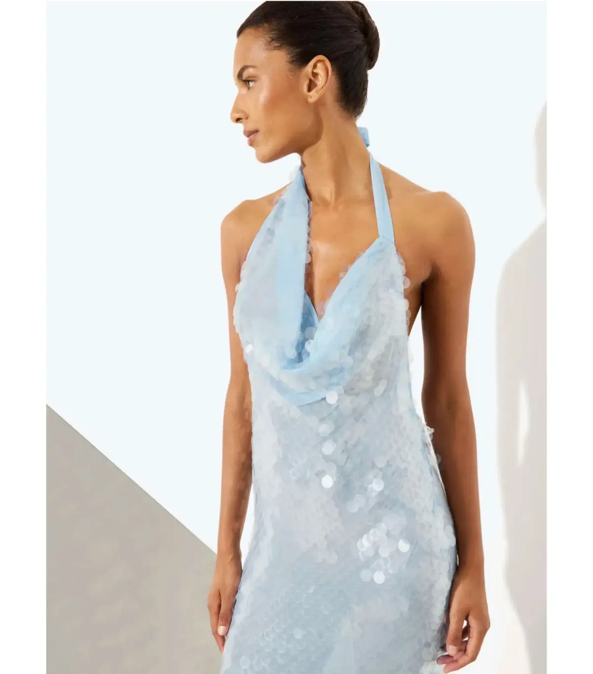 Rat & Boa Anais Maxi Dress in Cornflower Blue Size Medium / AU 10 - Image 3