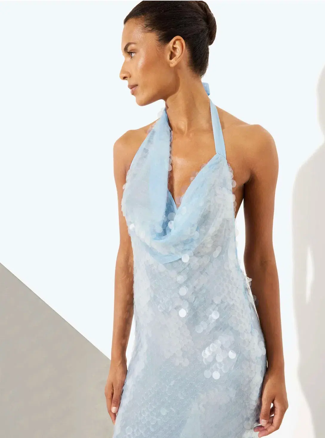 Rat and Boa Anais Dress in Cornflower Blue Size Small - Image 5