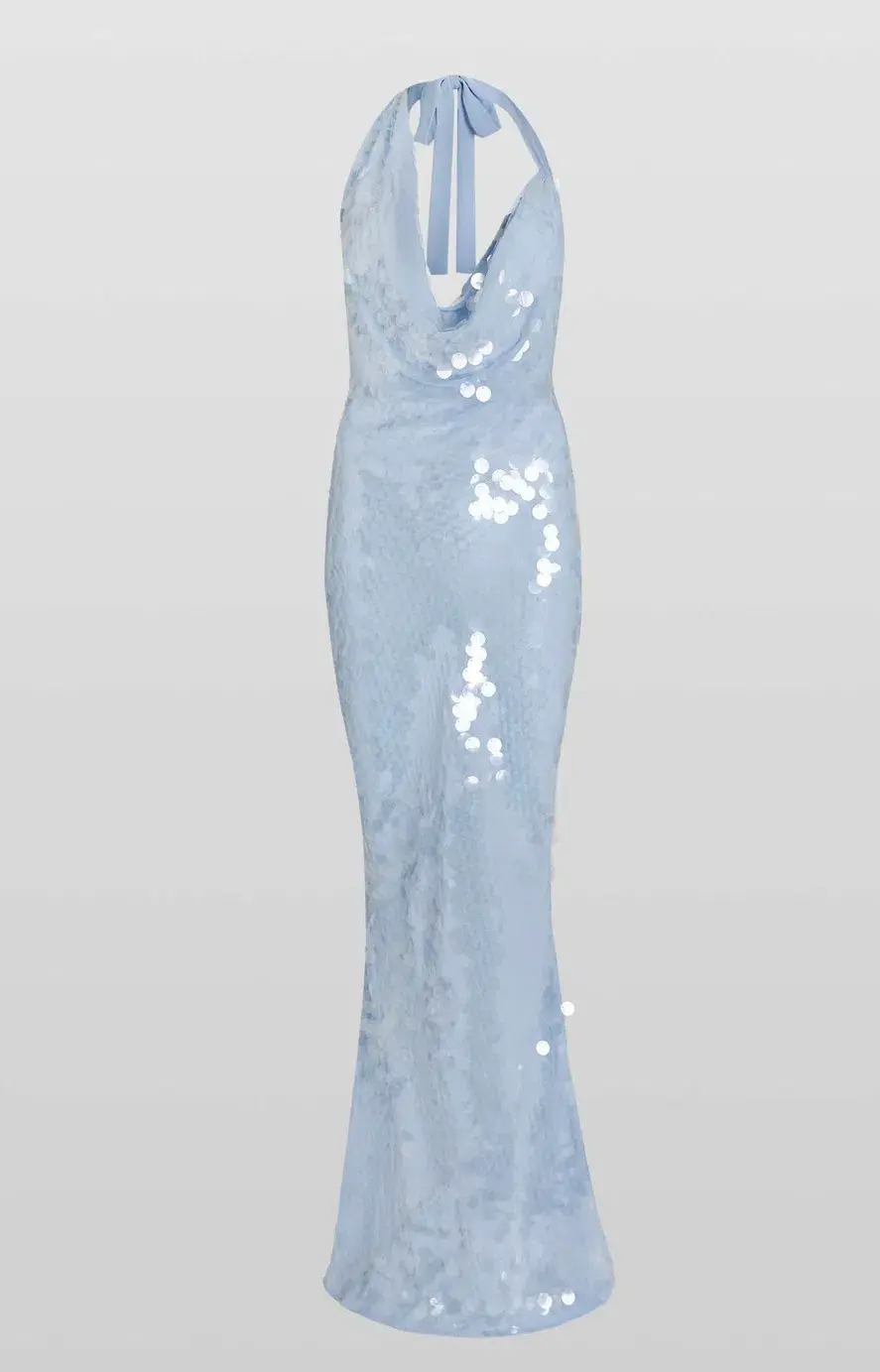 Rat and Boa Anais Dress in Cornflower Blue Size Small - Image 4
