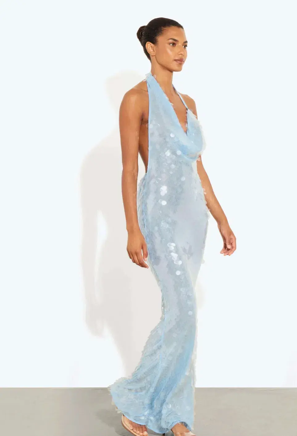 Rat and Boa Anais Dress in Cornflower Blue Size Small - Image 2
