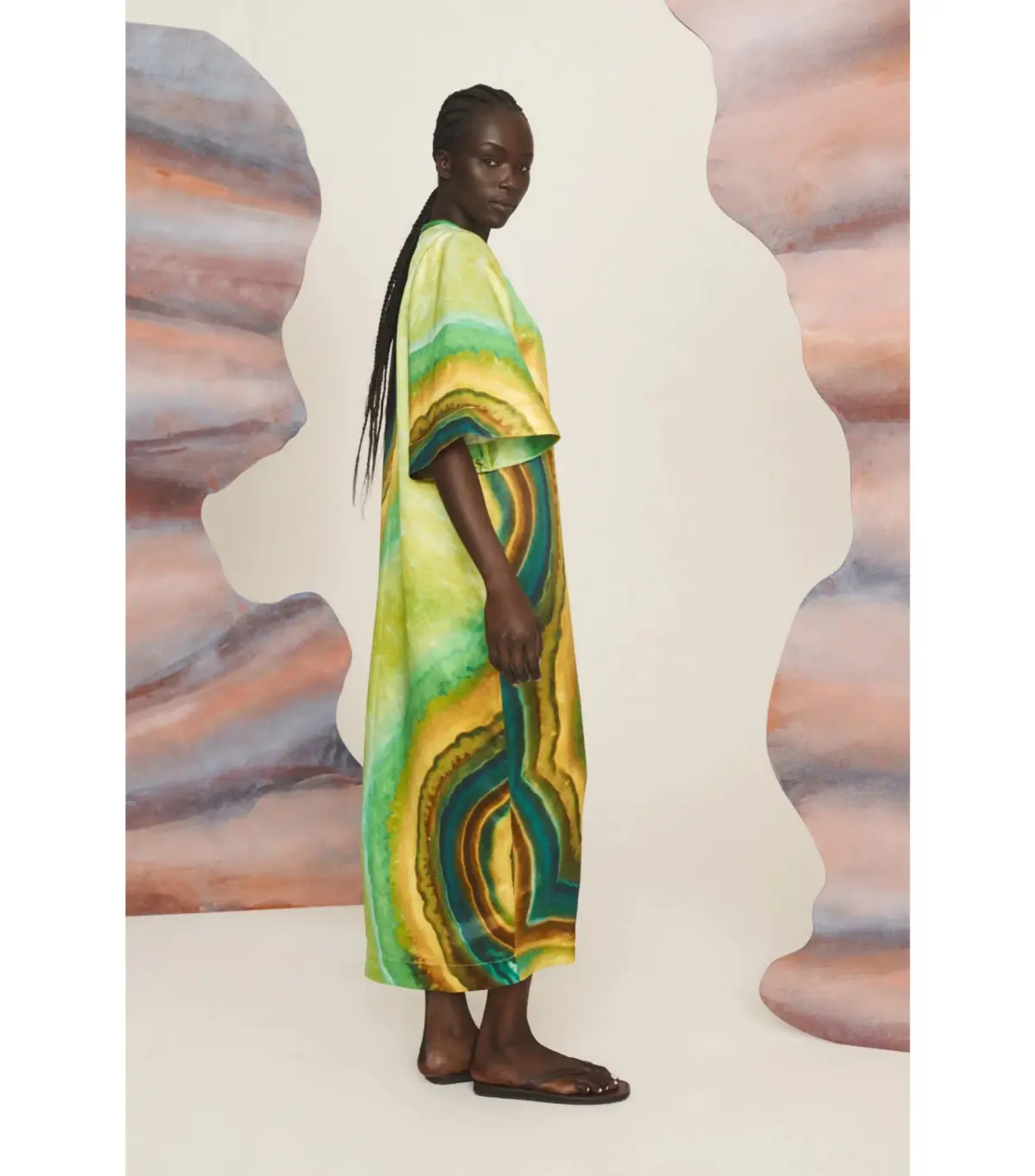 Alemais Iris Midi Dress Multi Size AU 8 - Image 3
