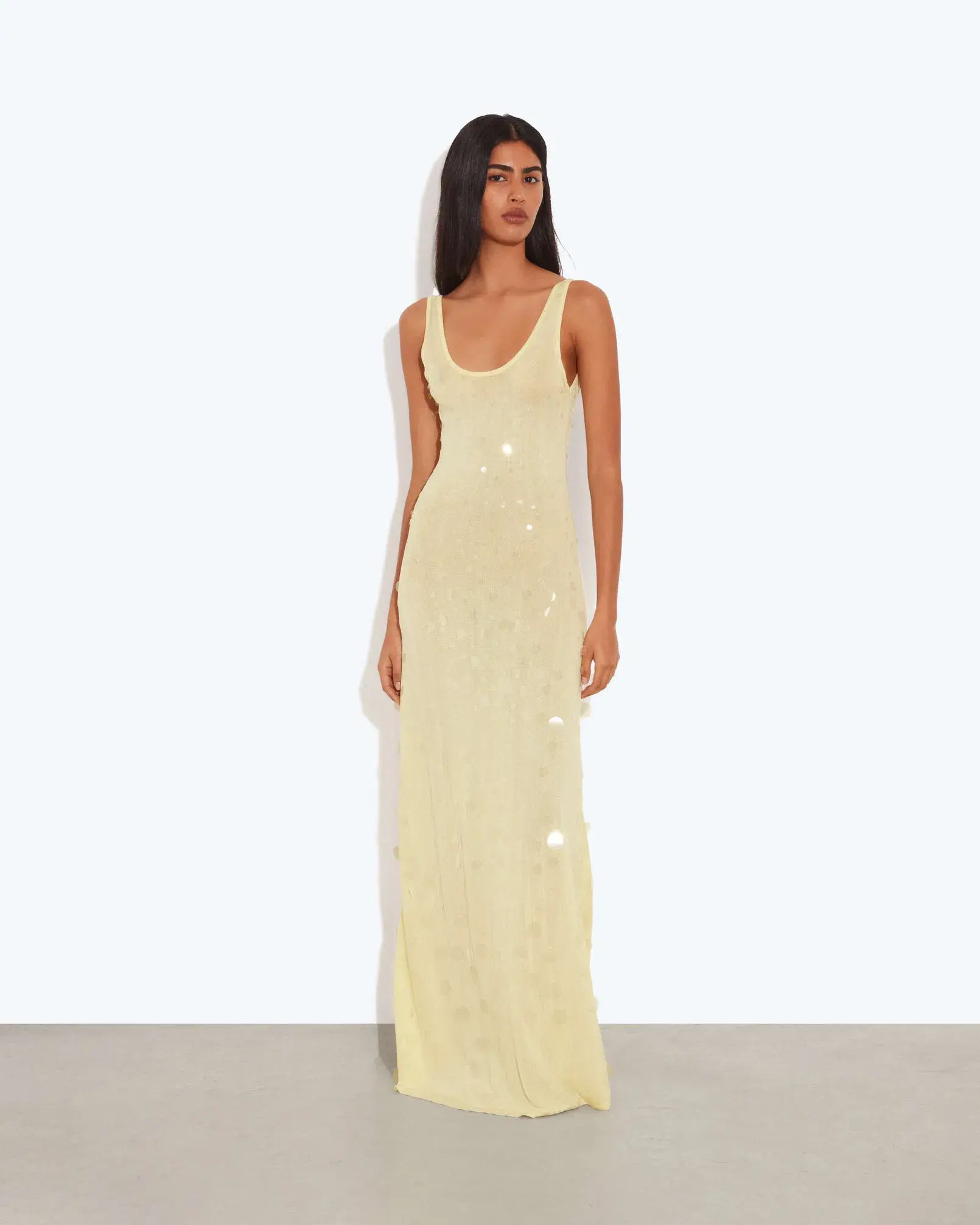 Rat and Boa Angelita Dress XXS yellow - Image 1
