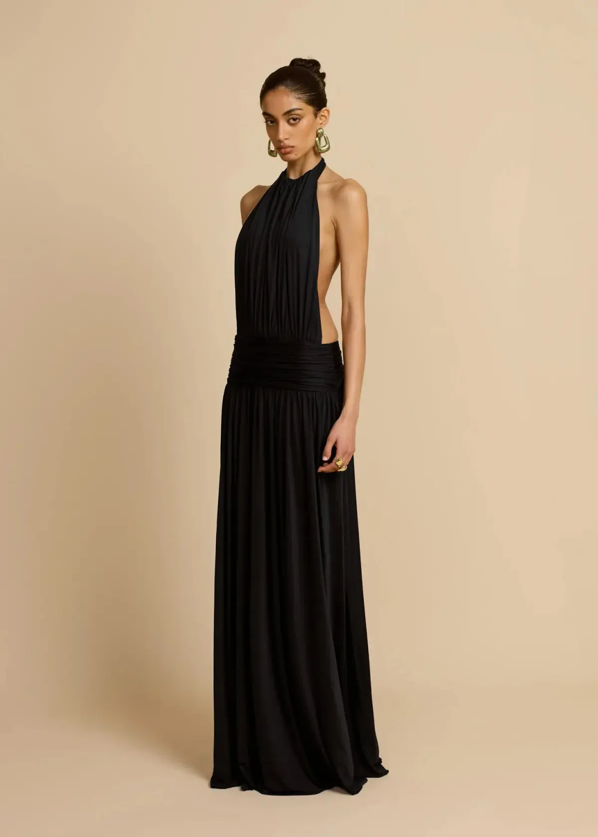 Arcina Ori Santina Maxi Dress Black Size S / AU 8  - Image 2