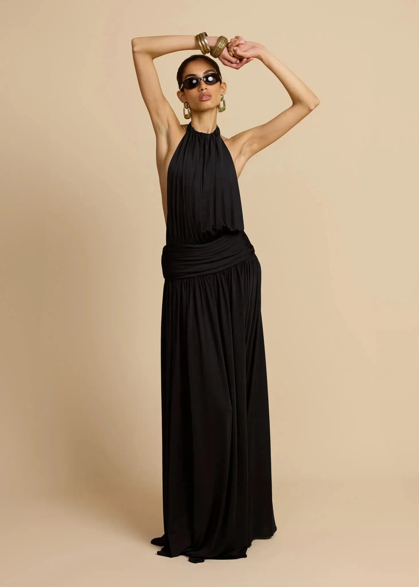 ARCINA ORI SANTINA DRESS BLACK SIZE 8 (S) - Image 5