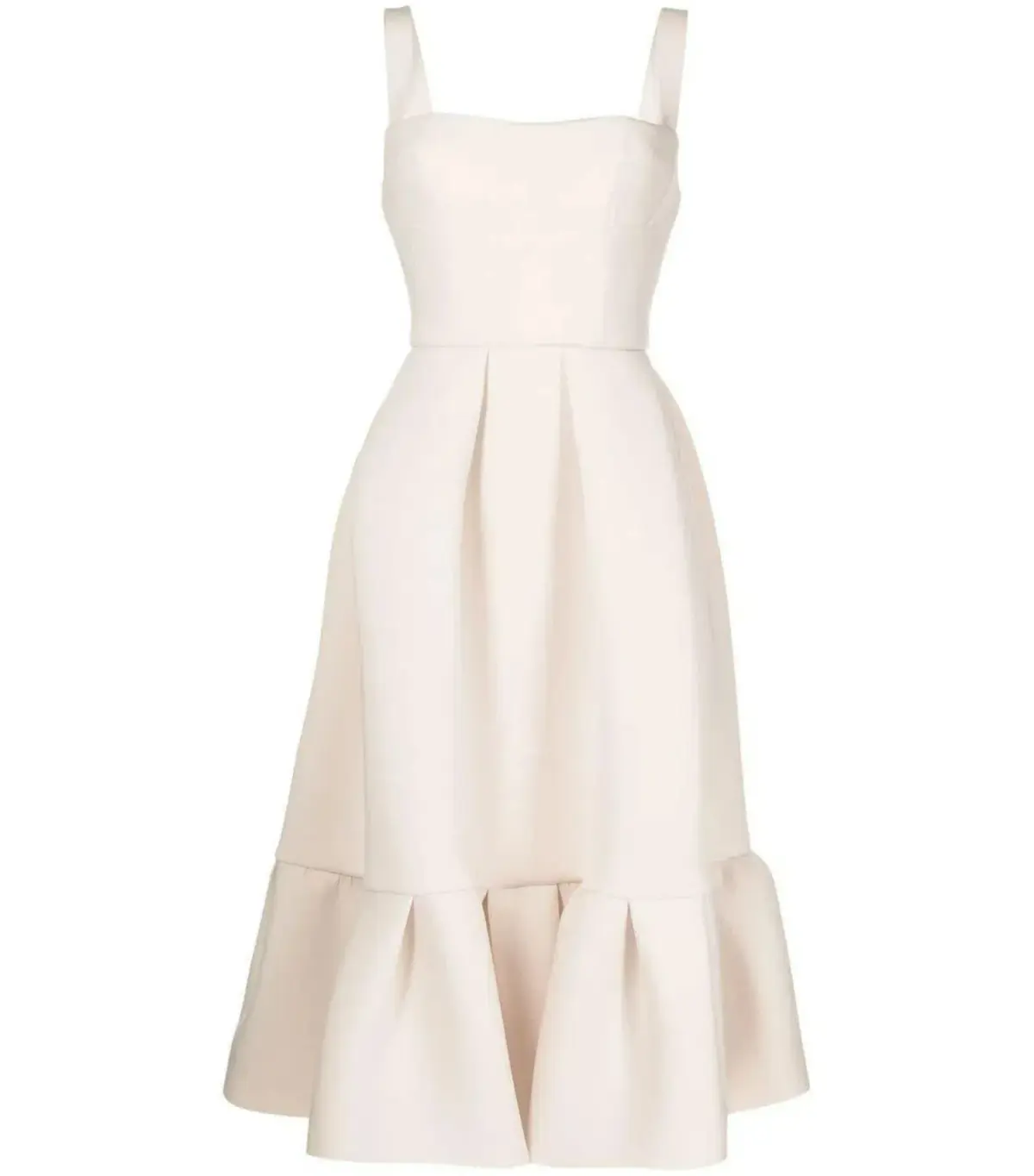 Rachel Gilbert Cora Knee Length Dress Nude Size 1 / AU 8 - Image 3