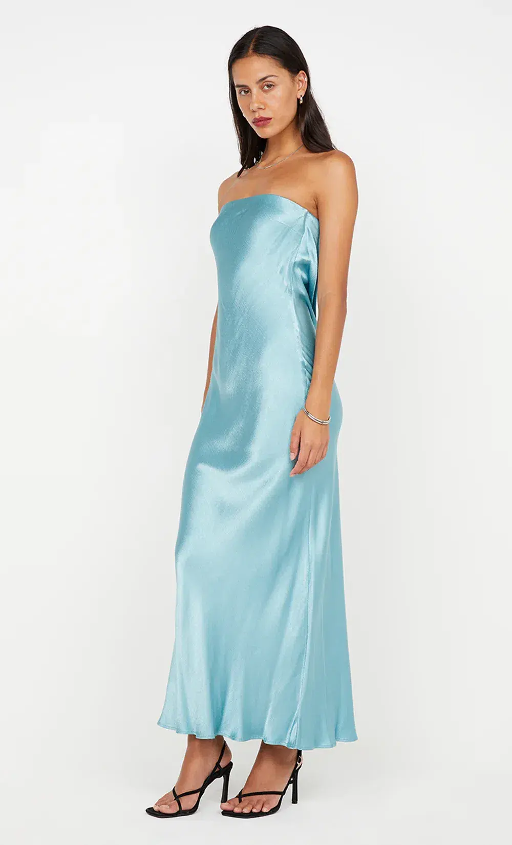 Bec & Bridge Moon Dance Strapless Dress Sea Spray Size 8 AUS - Image 2