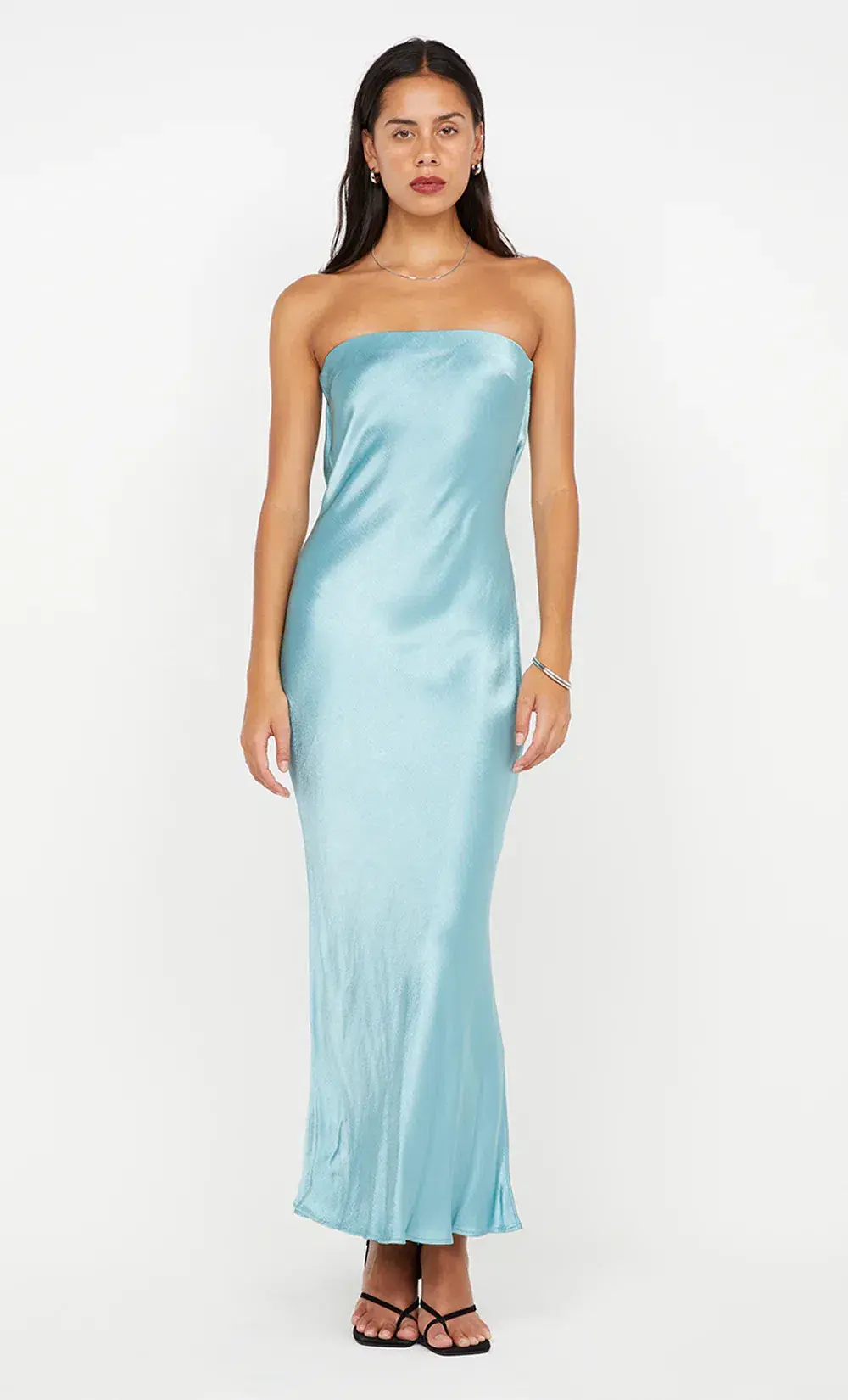 Bec & Bridge Moon Dance Strapless Dress Sea Spray Size 8 AUS - Image 1